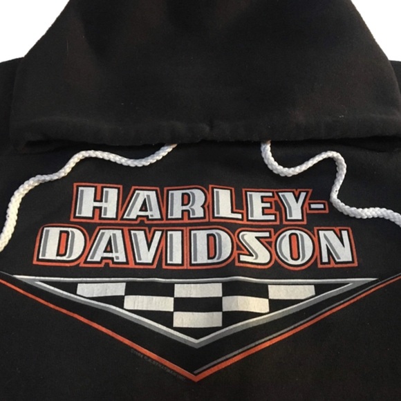 90s Vtg Harley Davidson California Hoodie - Picture 2 of 7